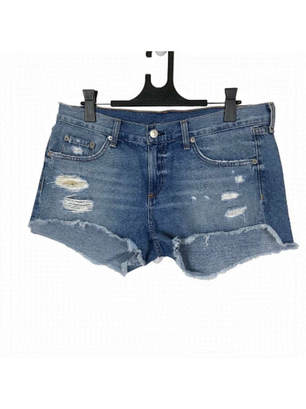 Rag & bone Distressed Jean Cut Offs Size 28